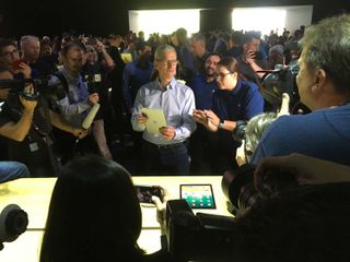 Apple's Tim Cook at WWDC 2017. (Credit: Tom's Guide)