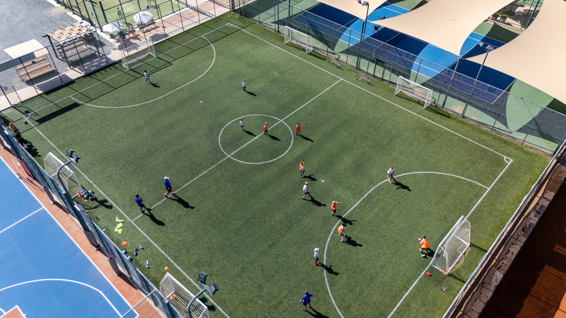 Aphrodite Hills Resort football pitch