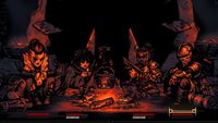 Darkest Dungeon: The Fire's Edge DLC screen