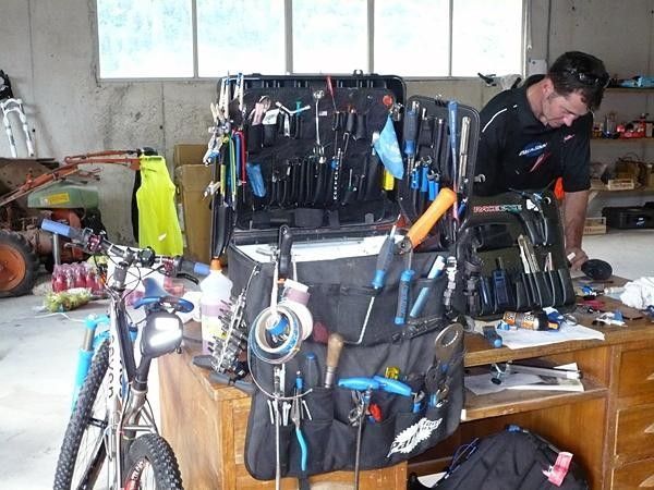 Plenty of tools are required