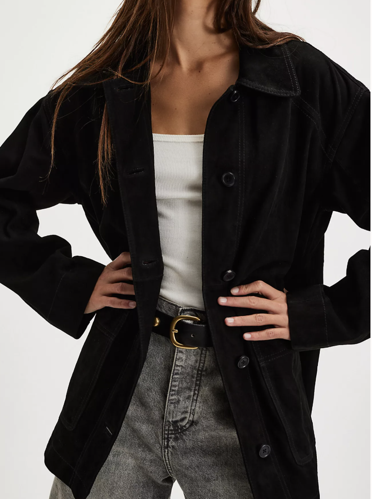 Annalise Suede Jacket