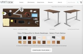 UPLIFT Desk Product Page