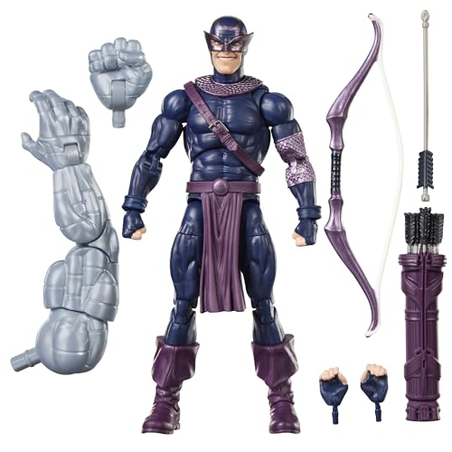 Marvel Legends Series Dark Avengers Hawkeye, Dark Avengers Comics Collectible 6-Inch Scale Action