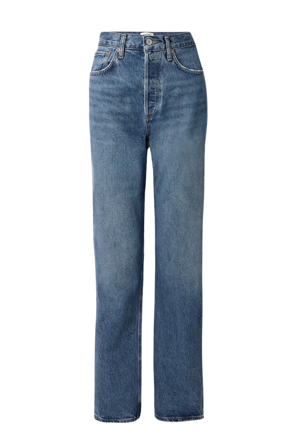 Agolde Kelly high-rise straight-leg jeans