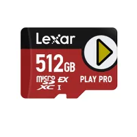 Lexar 512GB Play PRO microSD Express Card | $119.99$99.49 at AmazonSave $20.50 Lexar 512GB Play PRO microSD Express Card | $119.99$99.49 at AmazonSave $20.50