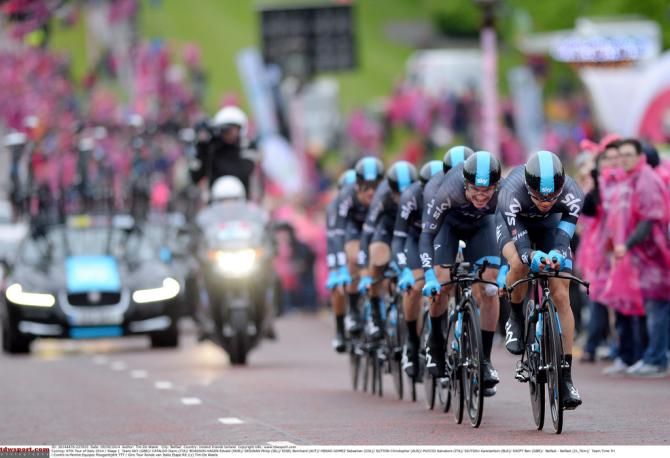 Team Sky were fifth today