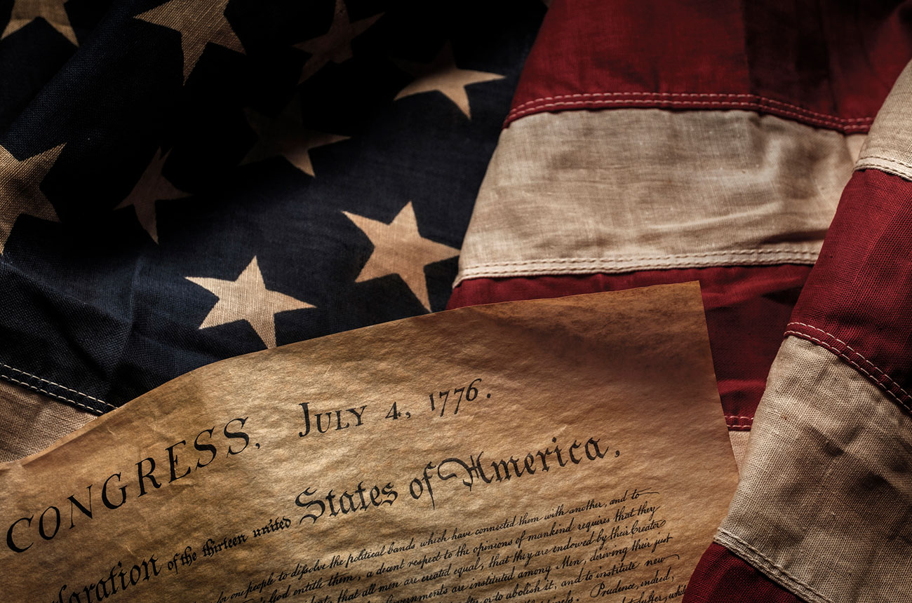 US independence declaration