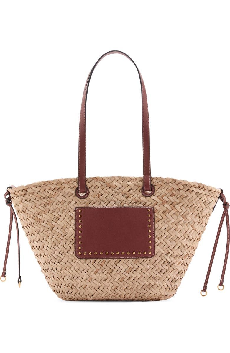 Large Straw Shoulder Bag