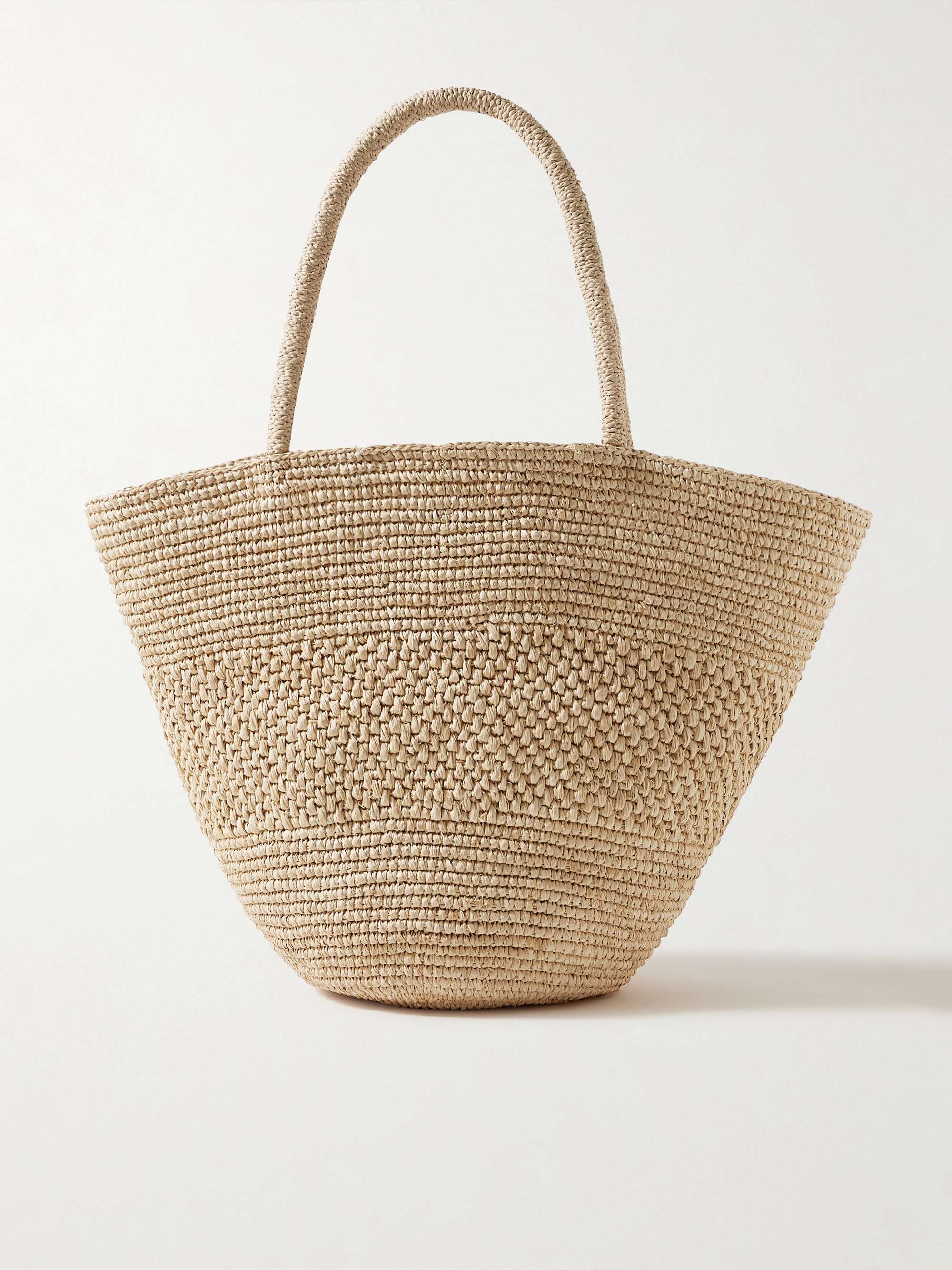 Emilie Large Raffia Tote