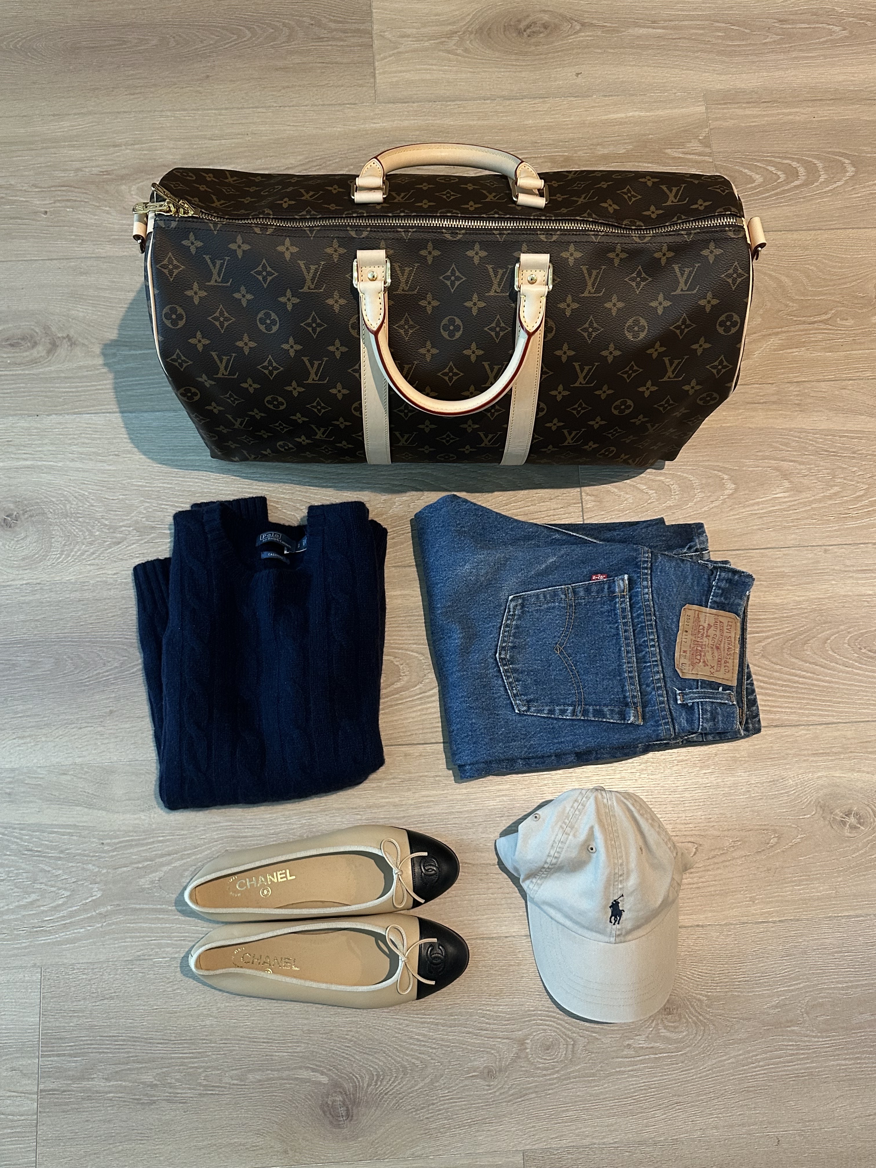 Louis Vuitton duffle bag