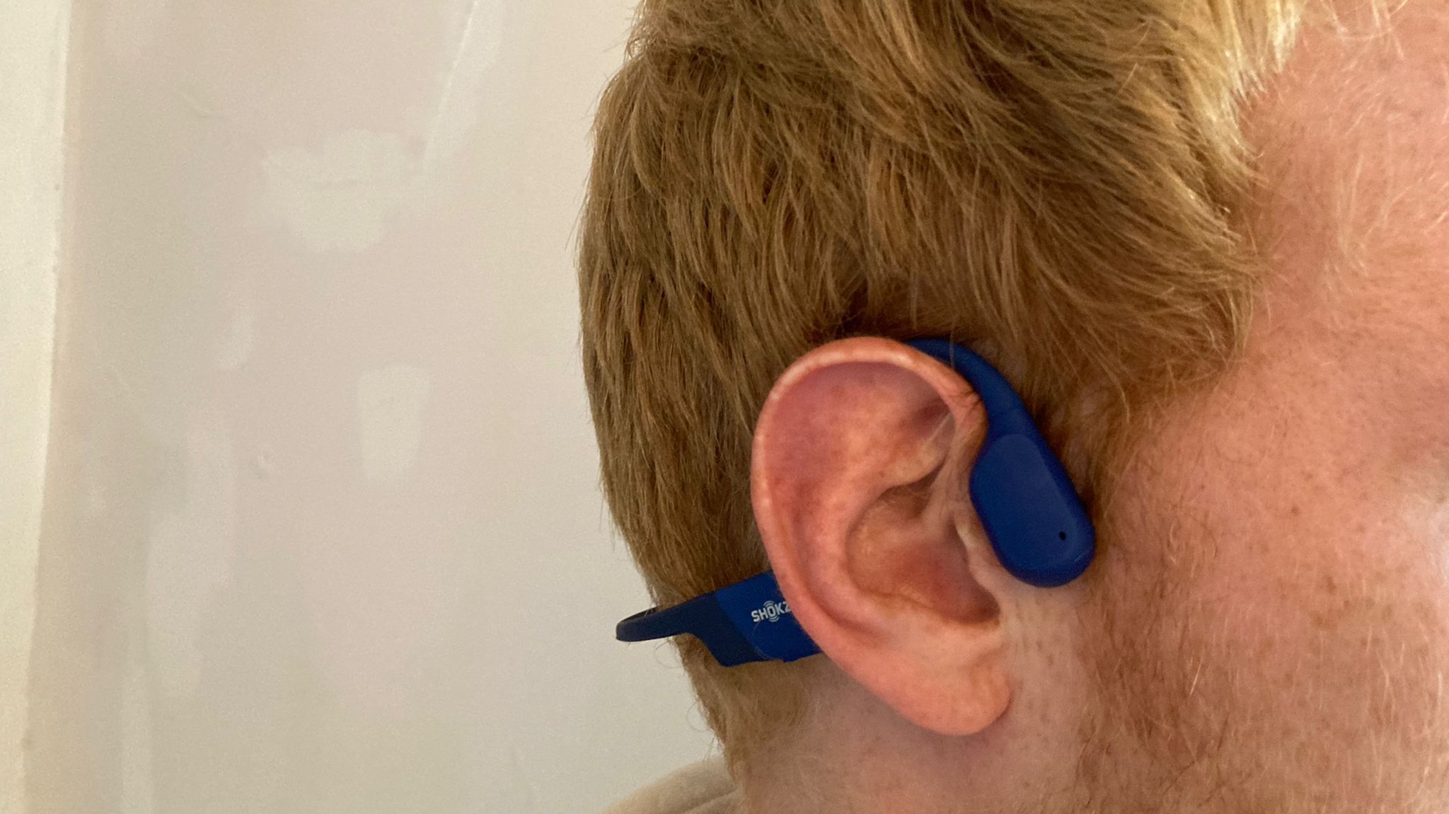 The Shokz OpenRun headphones tested by our Live Science fitness writer