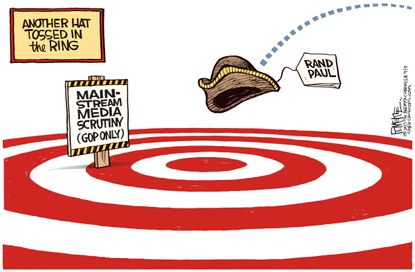 Political cartoon U.S. Rand Paul