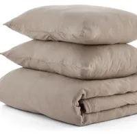 4. Nectar Washed Linen Duvet Set (single) 4. Nectar Washed Linen Duvet Set (single)