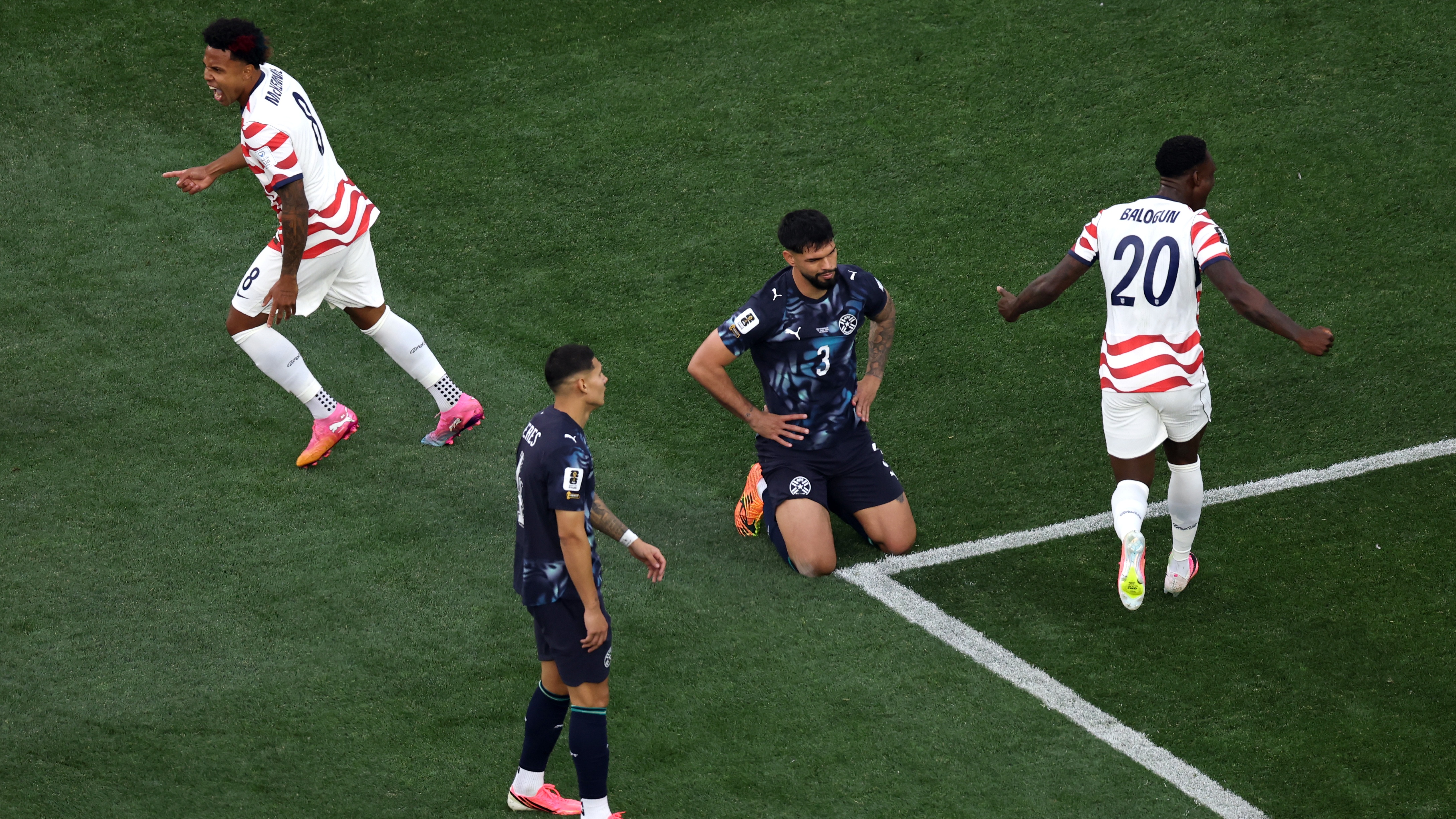 USA v Paraguay