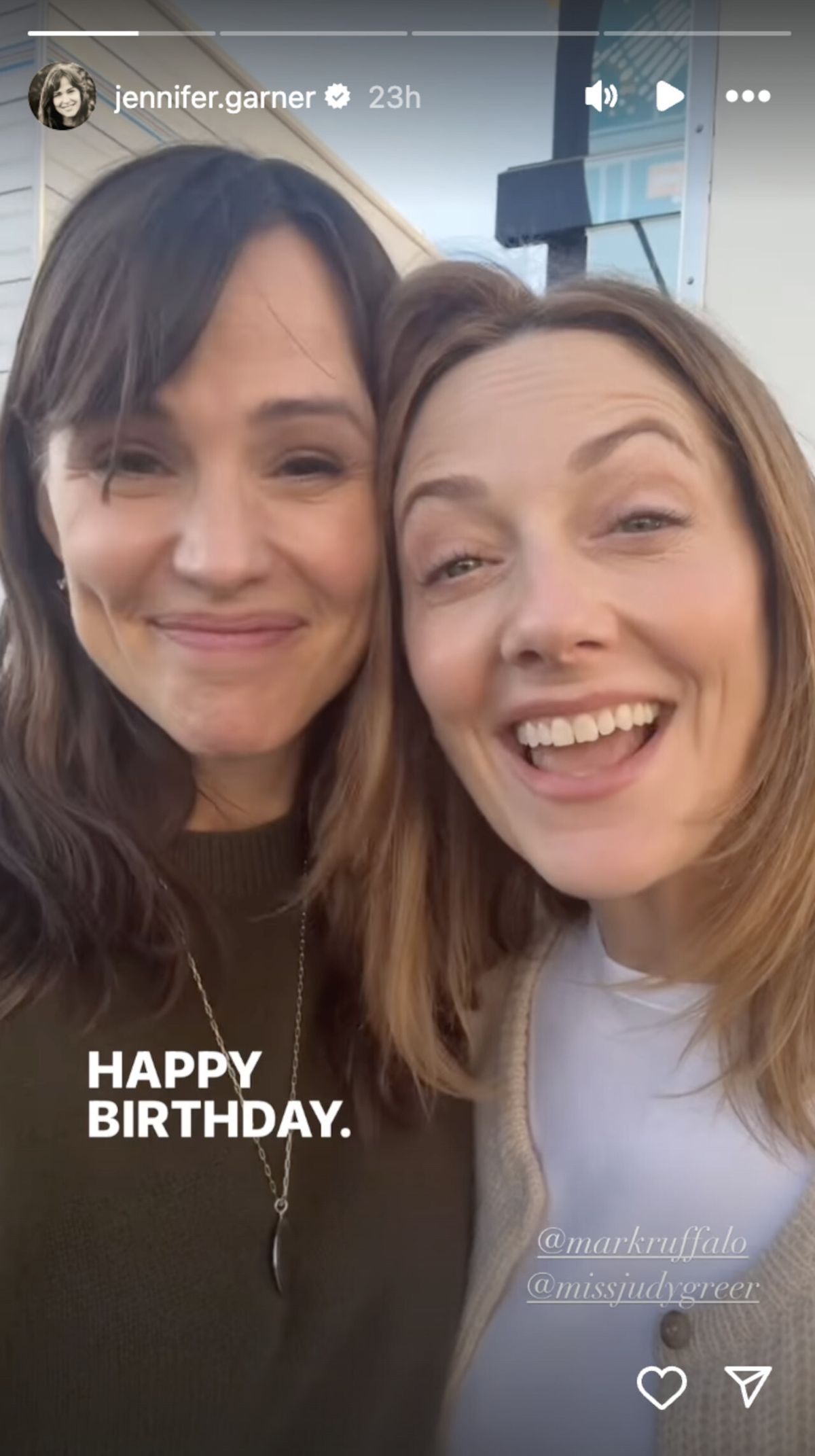 Jennifer Garner And Judy Greer Sent Mark Ruffalo A Sweet Birthday