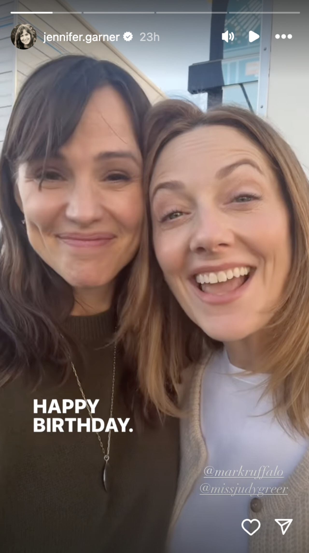 Jennifer Garner And Judy Greer Sent Mark Ruffalo A Sweet Birthday Message, And My 13 Going On 30-Loving Heart Is So Full