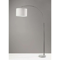 Studio 3B 73-Inch Arc Floor Lamp in Brushed Steel for $90, at Bed Bath &amp; Beyond