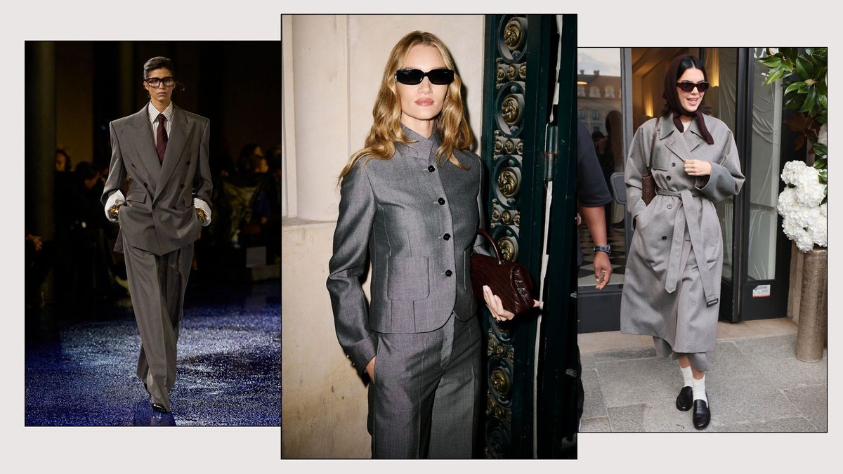Not Black, Not White—This Is the Chic Neutral Colour Combo People in Paris Are Styling