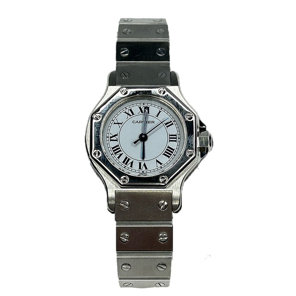 Cartier Santos Octagon Stainless Steel Automatic Watch