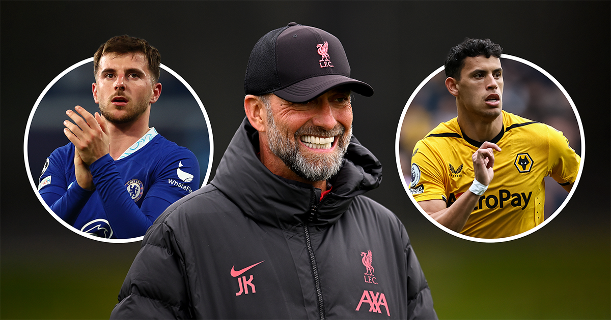 Jurgen Klopp and some of his transfer options this summer