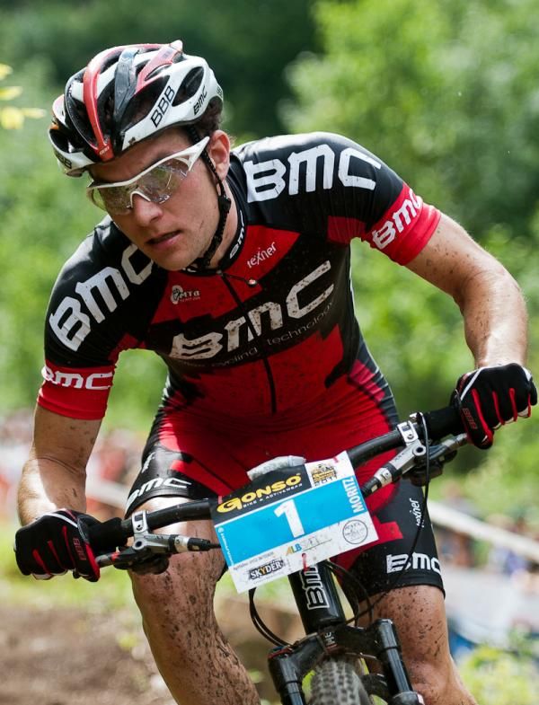 Moritz Milatz (BMC) on his way to winning the German national cross country race