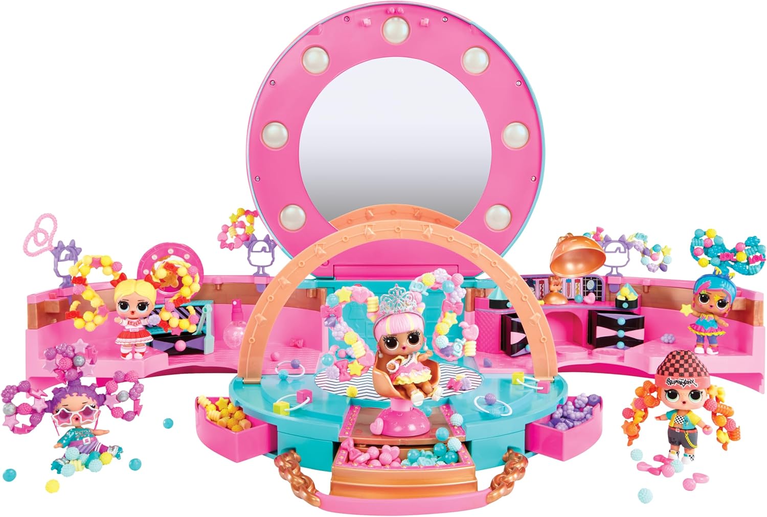 LOL Surprise hair salon toy