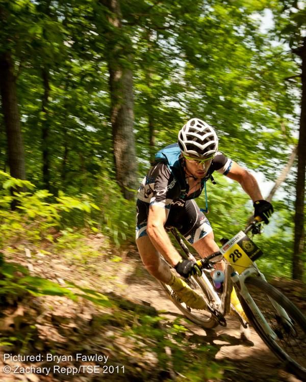 Morgan Miller earned a hard fought victory in singlespeed on today's stage over Rich Straub