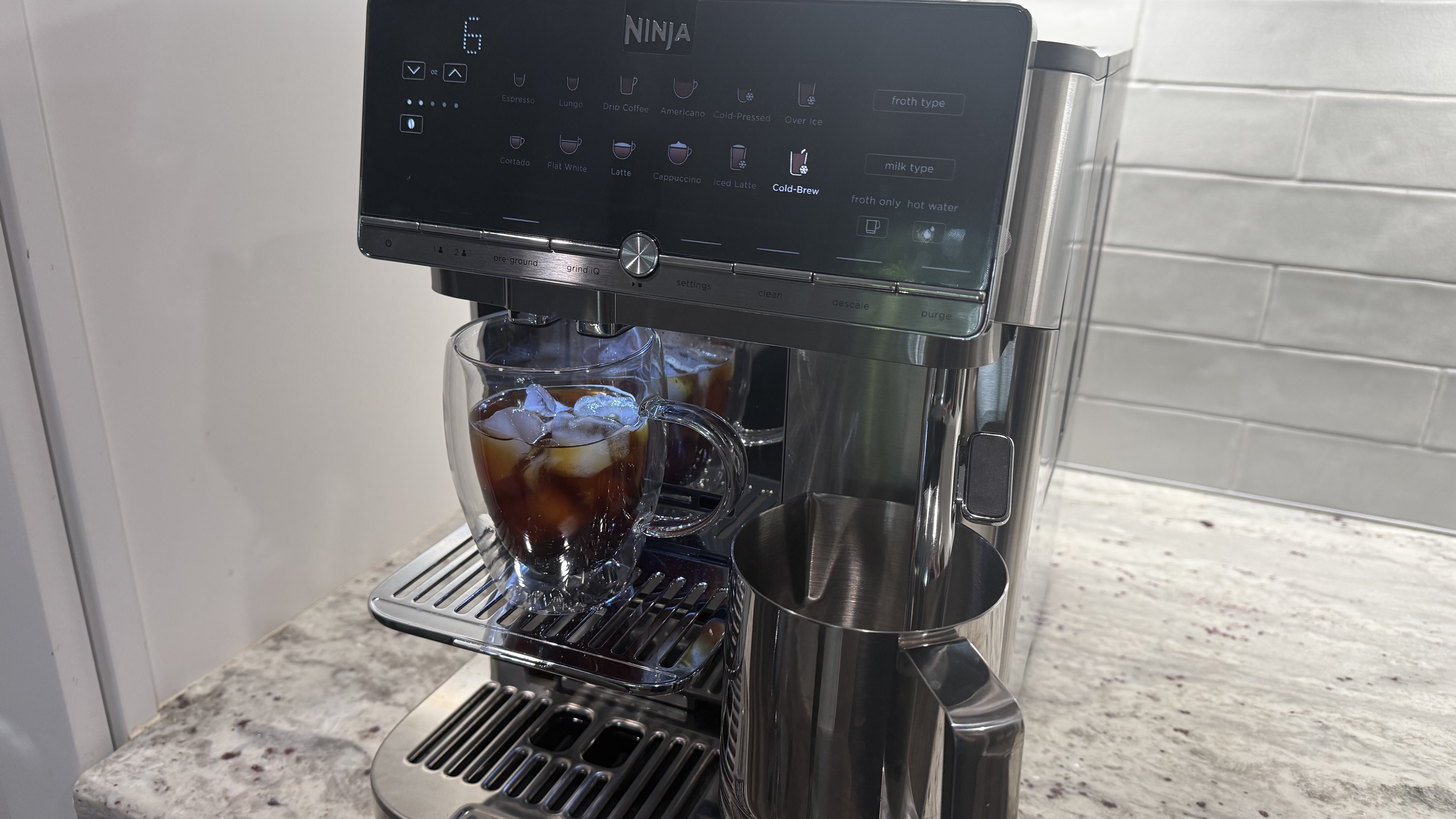 Ninja AutoBarista Pro coffee drinks