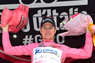 Simon Clarke (Orica-Greenedge) leads the Giro d'Italia after stage 4