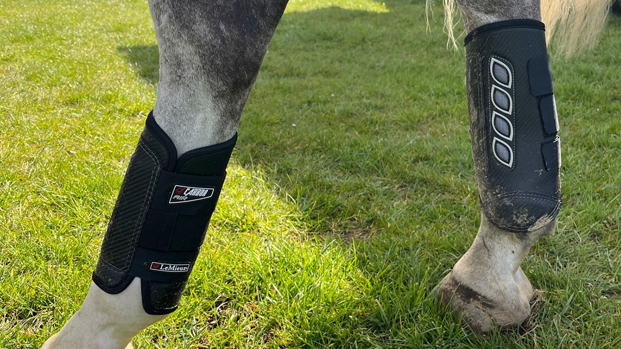 LeMieux Carbon Air XC Boots from side