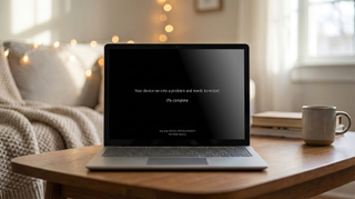 Windows 11 BSOD error on a laptop