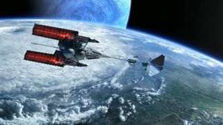 Interstellar Vehicle (ISV) Venture Star_Avatar (2009)_Twentieth Century Fox