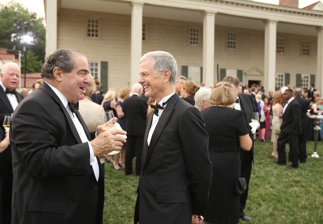 The Supreme Court Justices are regular people when they leave the courtroom. 