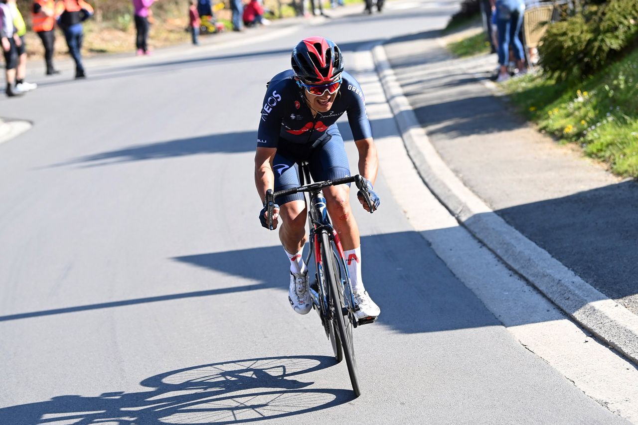 Liege - Bastogne - Liege 2021 - 107th Edition - Liege - Liege 259,1 km - 25/04/2021 - Richard Carapaz (ECU - Ineos Grenadiers) - photo Vincent Kalut/PN/BettiniPhoto&Acirc;&copy;2021