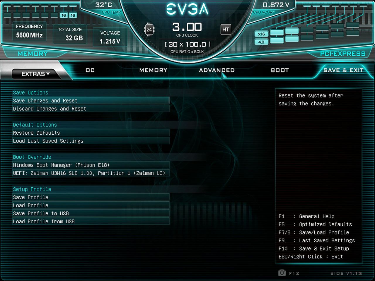 BIOS - EVGA Z790 Dark Kingpin