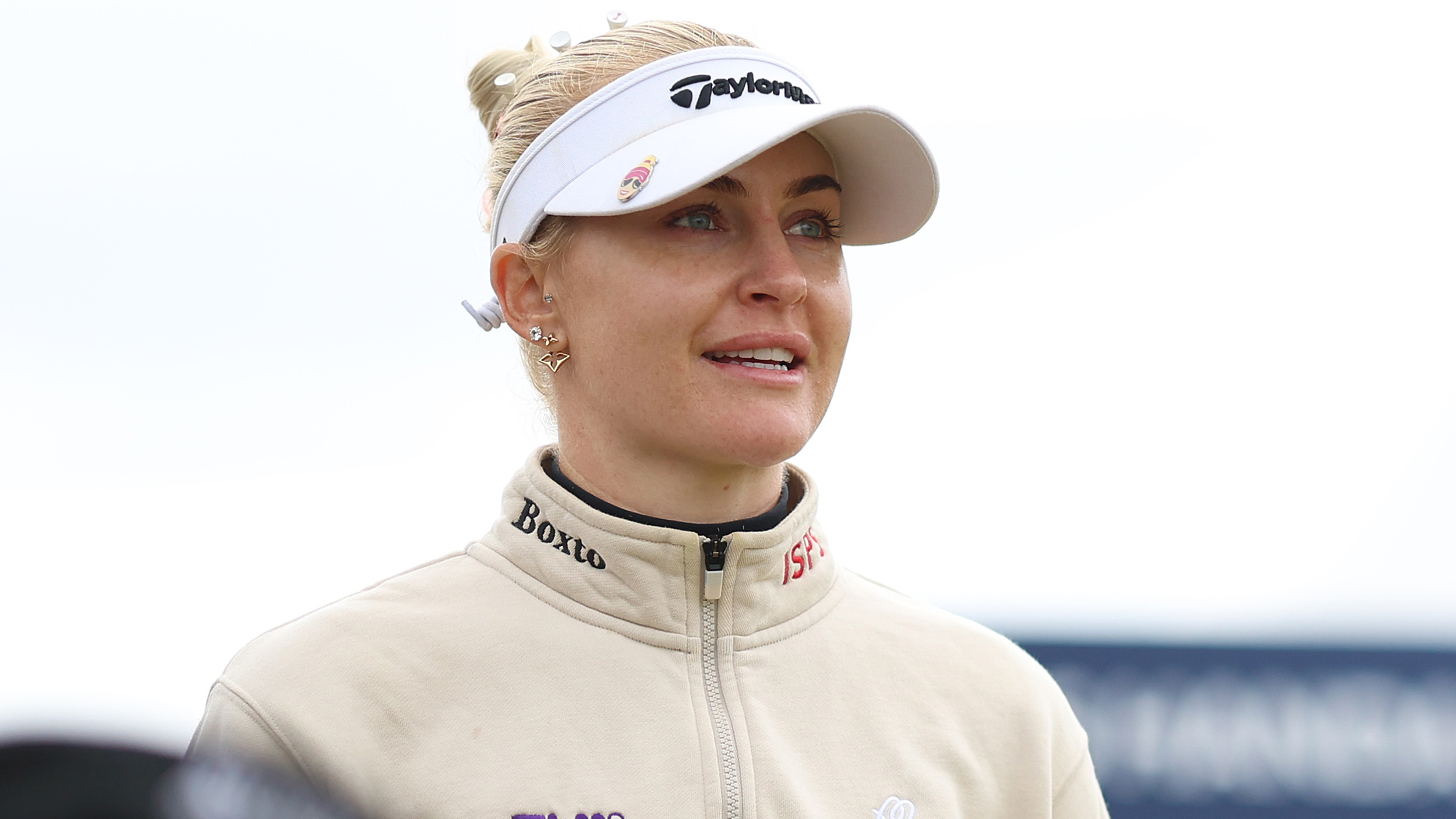 Charley Hull at the Women's Scottish Open