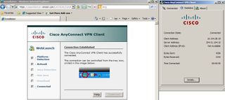 Verizon offers the Cisco AnyConnect VPN as one of various connection mechanisms to your hosted servers in its cloud.