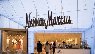 The entrance to a Neiman Marcus store at an indoor shopping mall in suburban Philadelphia.