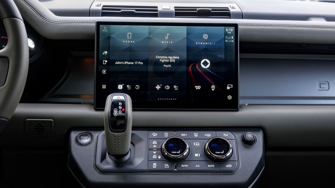 2025 Land Rover Defender test drive.