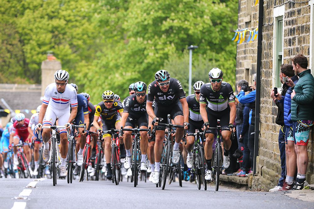 Ian Stannard and Bernhard Eisel