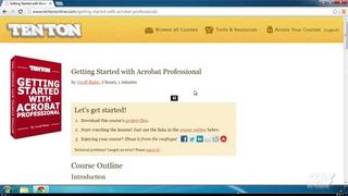 Video Tutorial: Acrobat Pro XI - Quick Start