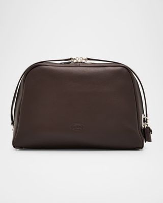 Darsena Medium Leather Pouch Bag