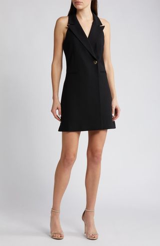 Whisper Sleeveless Blazer Minidress