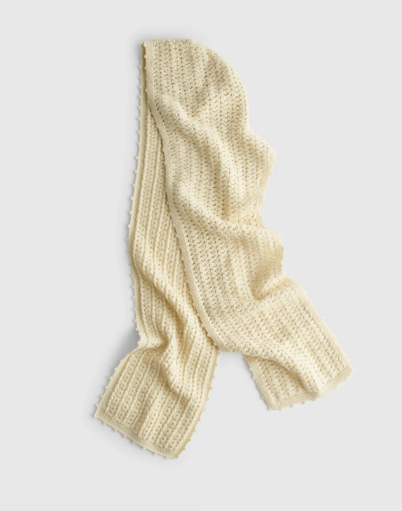 Madewell , Alexa Chung for Madewell Crocheted Hooded Scarf