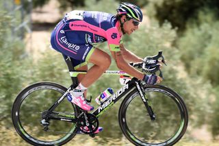 Filippo Pozzato on stage seven of the 2014 Tour of Spain