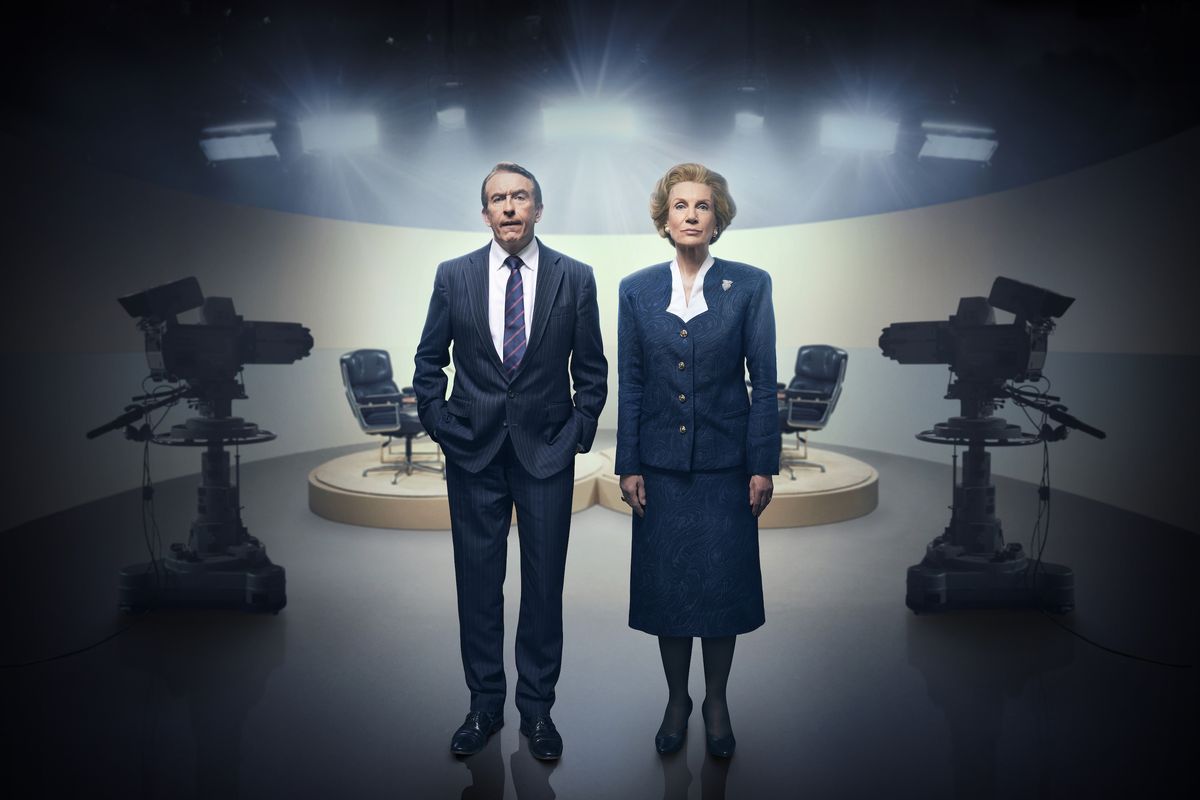 Brian and Maggie is a Channel 4 drama with Steve Coogan and Harriet Walter playing Brian Walden and Margaret Thatcher.