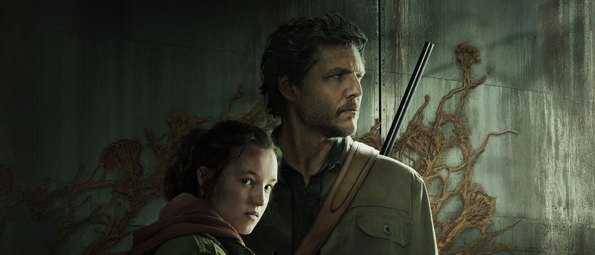 Bella Ramsey and Pedro Pascal in The Last of Us