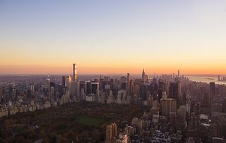 The 92nd-floor penthouse at 432 Park Avenue, New York, NY