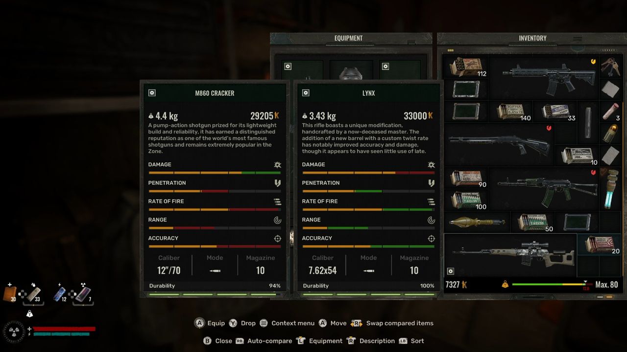 Stalker 2 unique weapons - Lynx