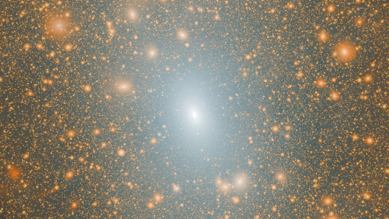 The dark matter distribution of a Milky Way mass halo in a Lambda-cold dark matter (LCDM) cosmological simulation
